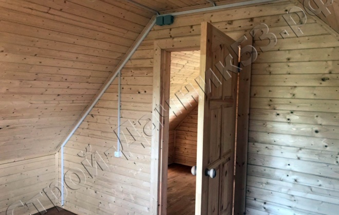 4 Каркасно-щитовой дом Д-2, 6×8,75 м², Московская область, Раменский район, деревня Ганусово (4)